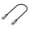 Кабель Satechi USB Type-C - USB Type-C 0.25 м (ST-U4C25M) Space Gray