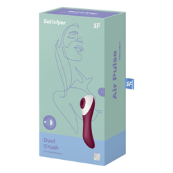 Двусторонний вакуумно-волновой вибростимулятор Satisfyer Dual Crush