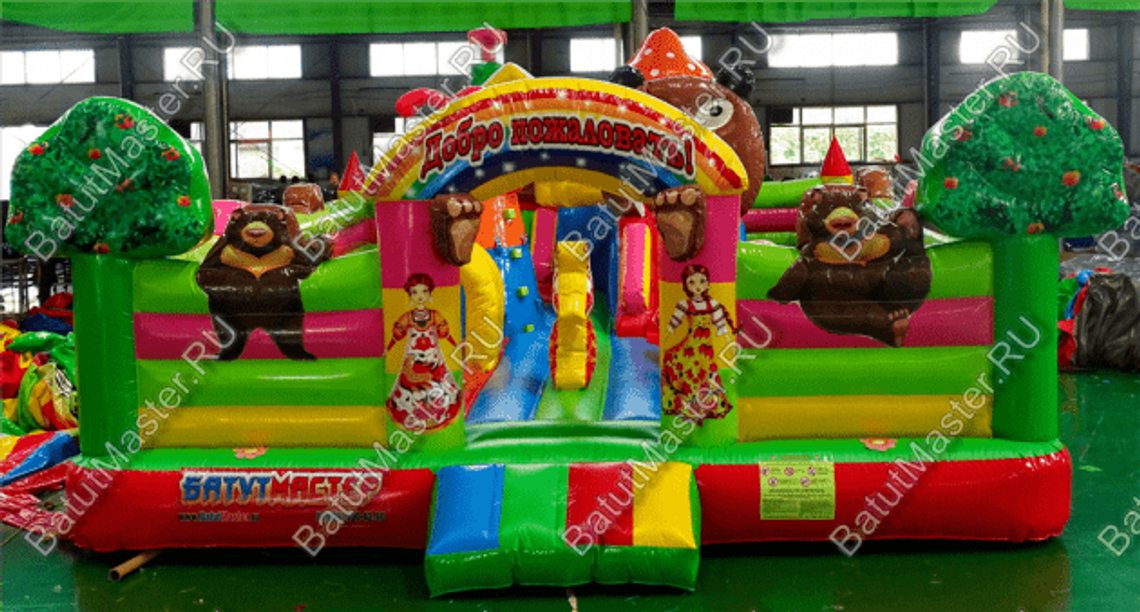 Надувной батут – выбор для детских игр в любой местности!