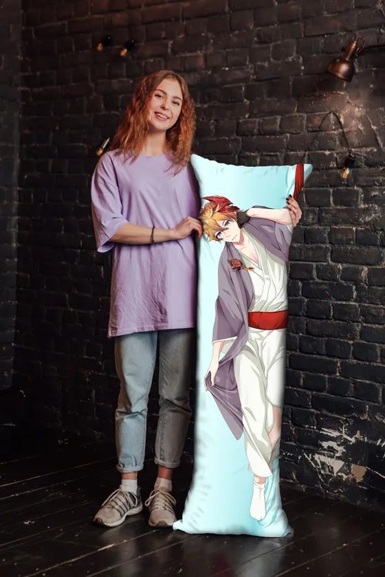 Дакимакура Тарталья и Чжун Ли