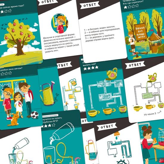 Настольная игра Логика. Brainy Trainy