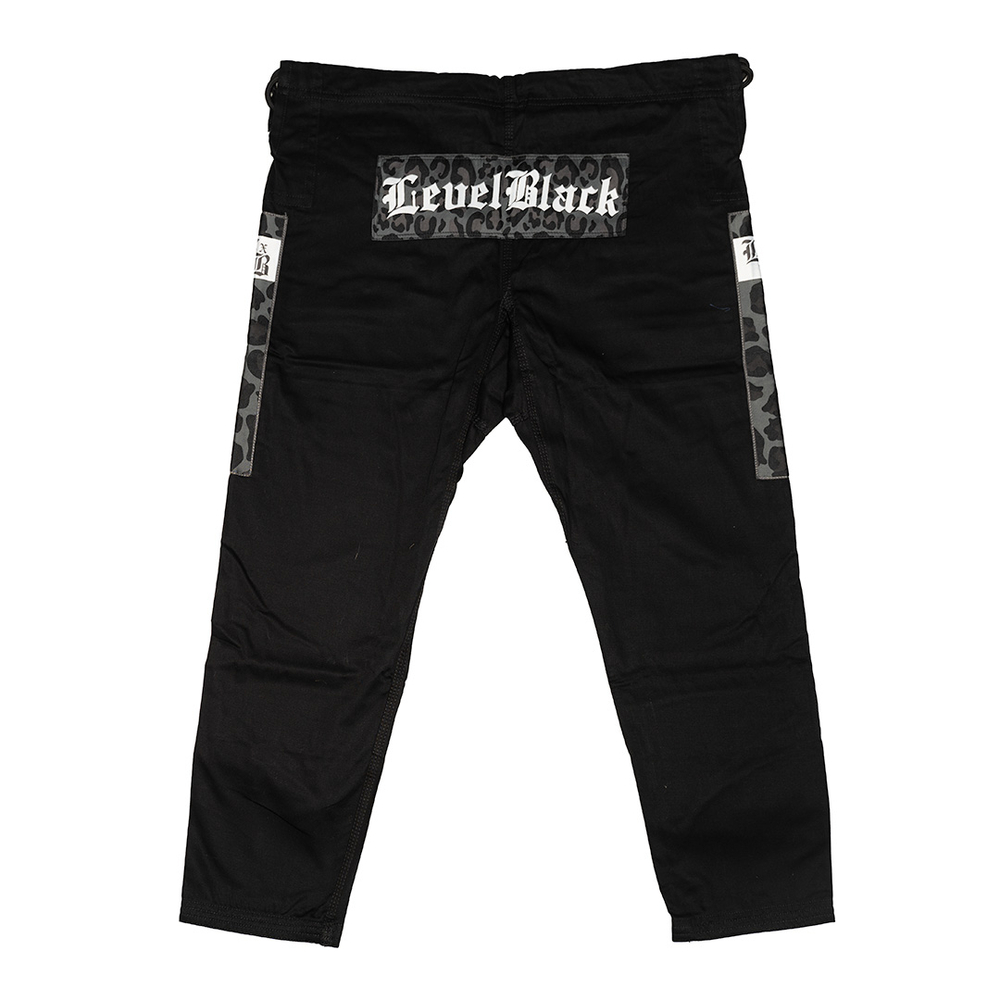 Кимоно Level x Black NINJA SHIT V3 BLACK