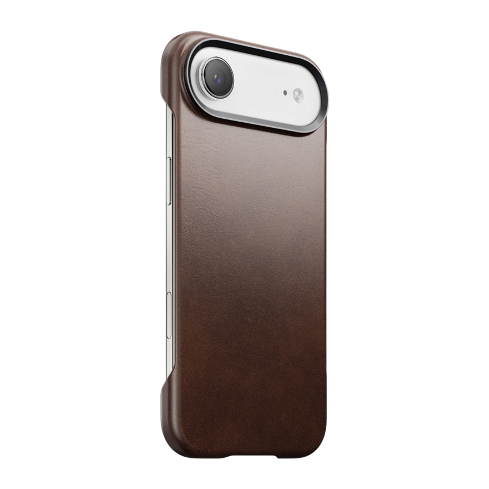 Кожаный чехол MagSafe Nomad Horween Traditional Leather Case для iPhone Air Гибридный чехол из натуральной кожи Horween без бампера
