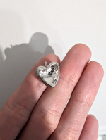 Подвеска сердце 16.5*15мм