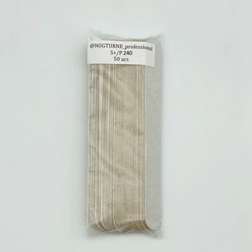 Сменные файлы Nogturne для маникюра S plus/gold/Р240 50 штук в упаковке