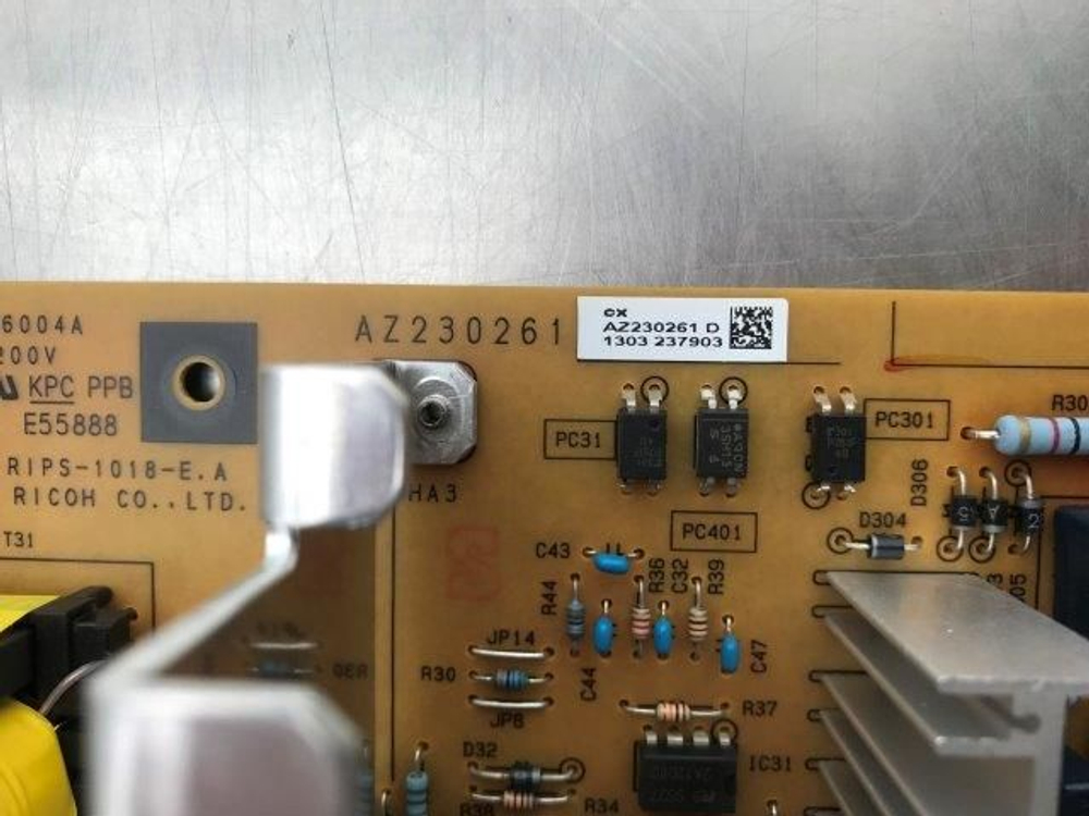 Блок питания RICOH Aficio MP301 MP301SP MP301SPF AZ230261