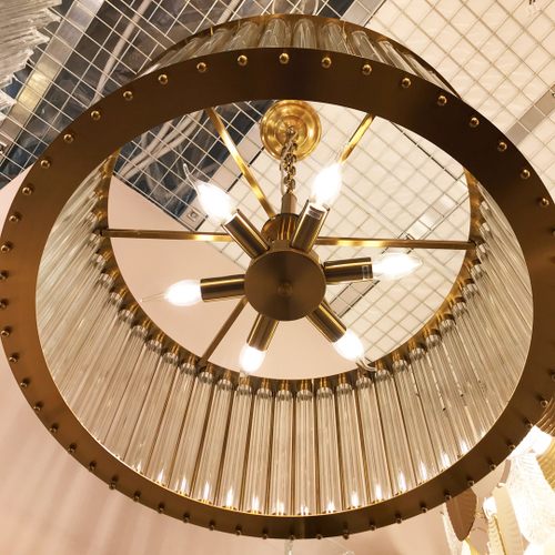 Люстра Cloyd RODERIC C6 / Ø61 см - латунь брашир. (арт.10641)