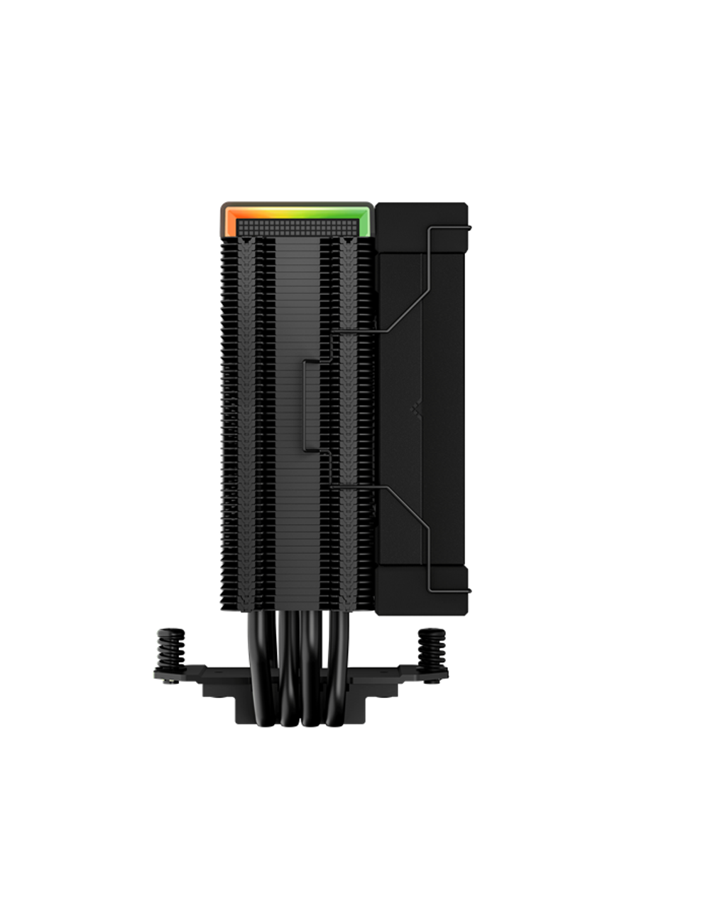 DEEPCOOL AK400 DIGITAL LGA1700/1200/115X/AM5/AM4 (18шт/кор, TDP 220W, PWM, Fan 120mm, 4 тепл. трубки, черный) RET