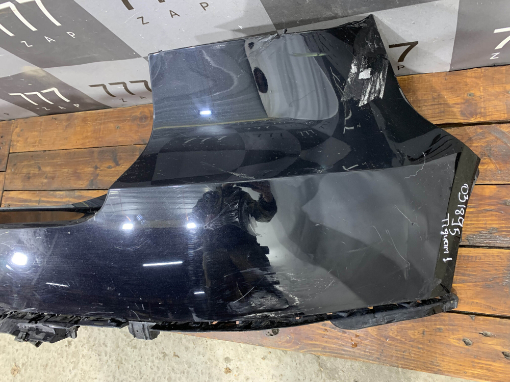 Бампер задний Volkswagen Tiguan 1 11-18 Б/У Оригинал 5NU807421