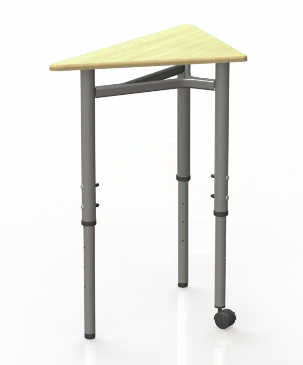 Стол ученический одноместный Треугольник