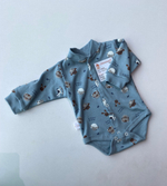 Боди-кофта Лошадка интерлок (Малышеево) Арт. 0542И (Размер: 68)