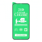 Стекло Ceramic iPhone 12 Pro Max противоударное, в тех.упак. (в комп. 25 шт), 012537 Черный