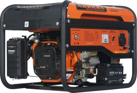 Генератор бензиновый AURORA AGE 3500 D электростартер 6772