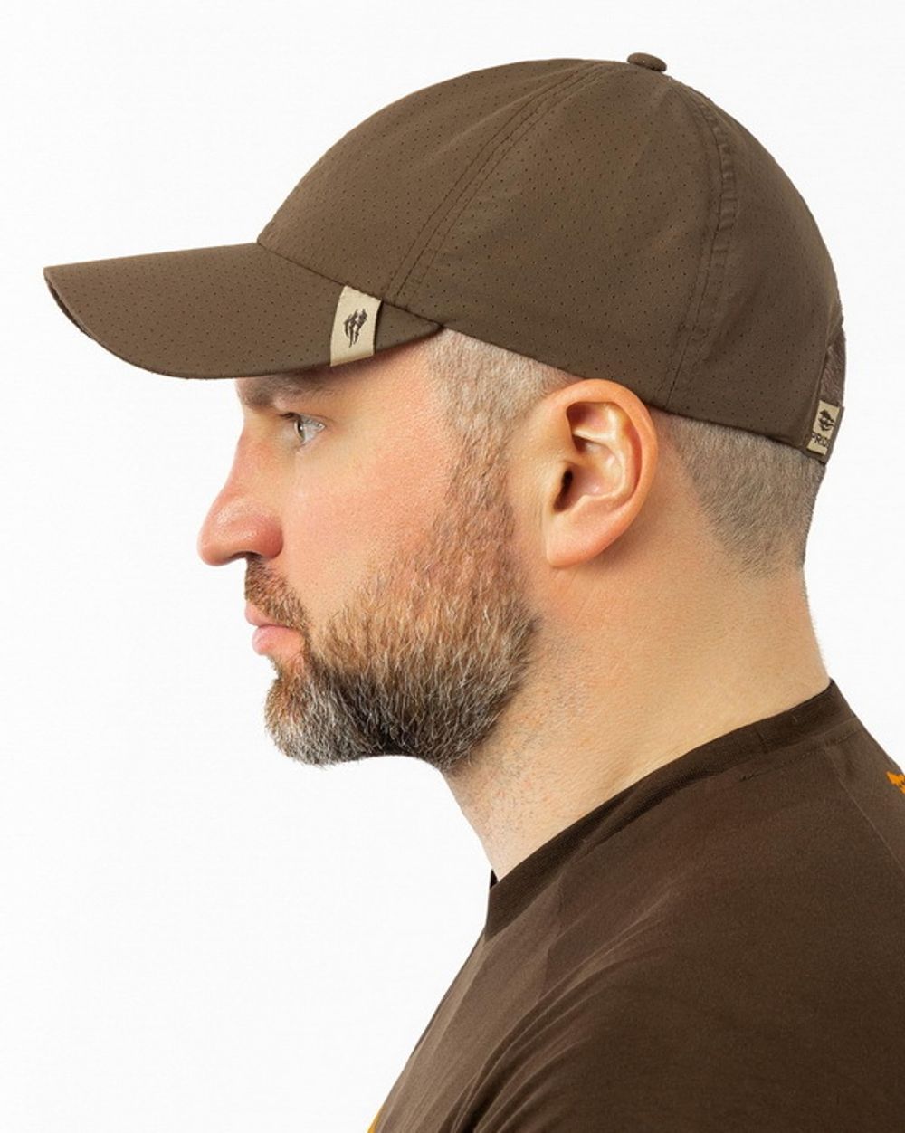 Бейсболка PRIDE (полиэстер, коричневый)
