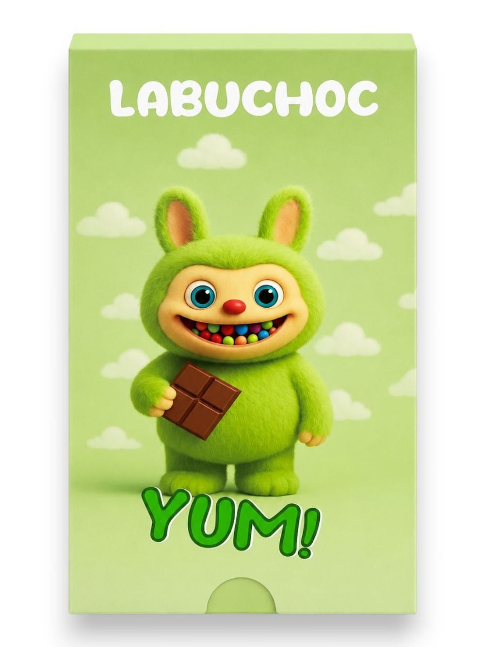Шоколад с начинкой "Фисташка" Лабубу Labuchoc 75 г