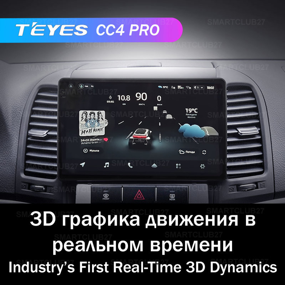 Teyes CC4 Pro 9" для Hyundai Santa Fe 2006-2012