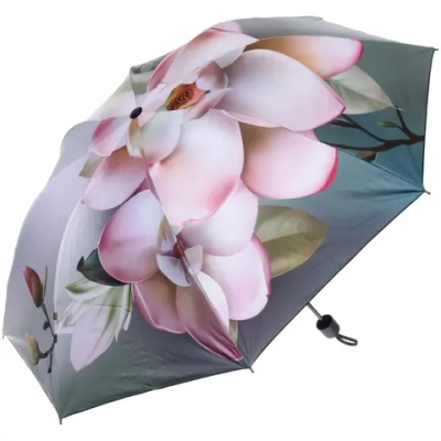 Зонт механический ветроустойчивый, матовая ручка «BESTzontik - Monako», микс 4 дизайна, длина 25см, d-110см