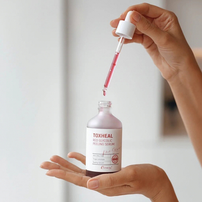 Красная гликолевая пилинг-сыворотка Esthetic House Toxheal Red Glycolic Peeling Serum, 100мл