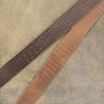 Ременная заготовка Crocco Oliva Brown (3,2+ мм), цв. Коричневый