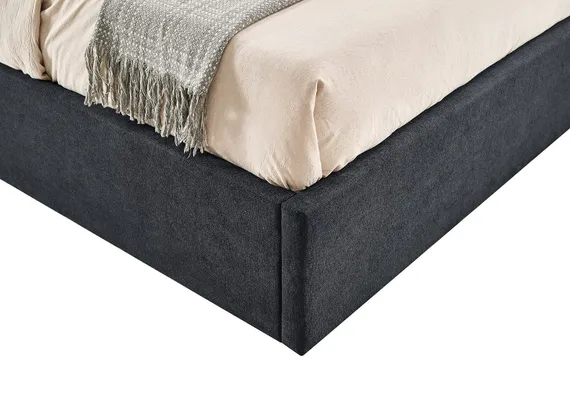 Кровать Dalsa 160х200 см, темно-серая