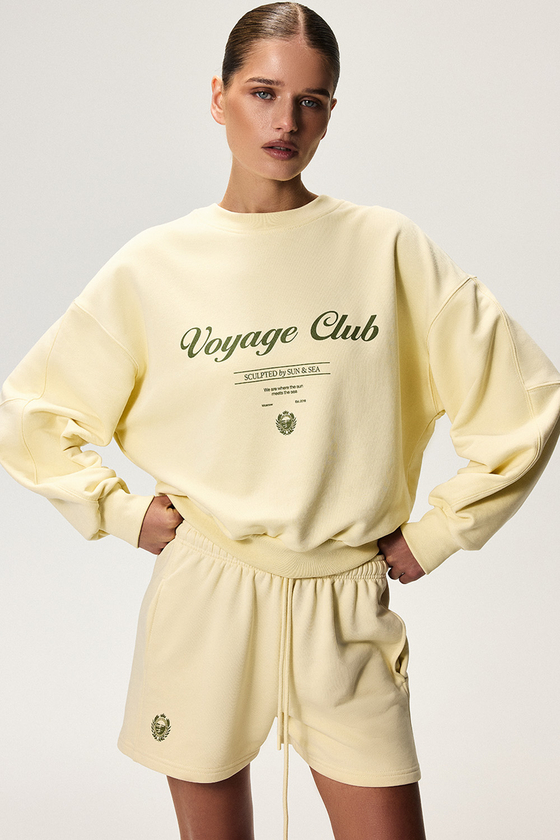 Свитшот с принтом Ваниль