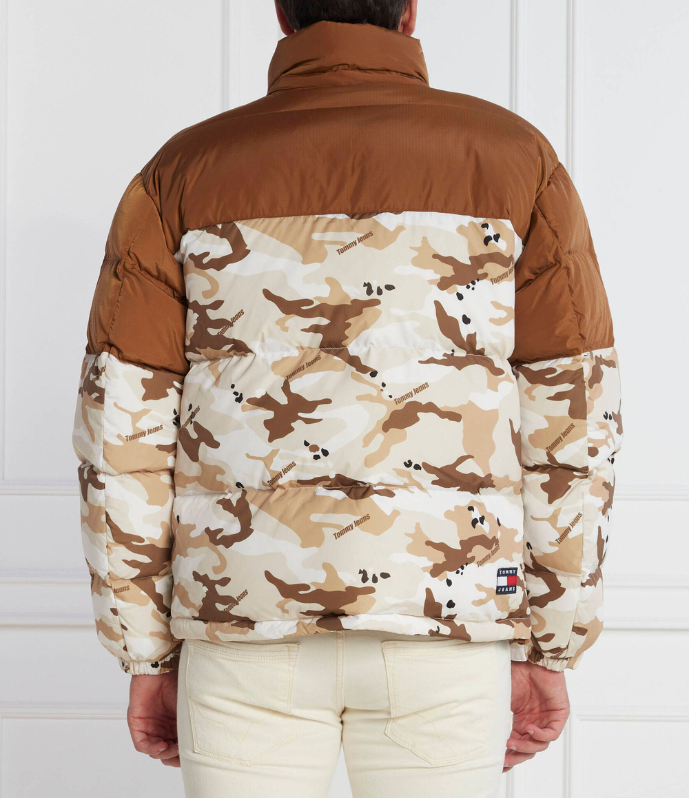 Пуховая куртка ALASKA Tommy Jeans - коричневый(DM0DM17224)