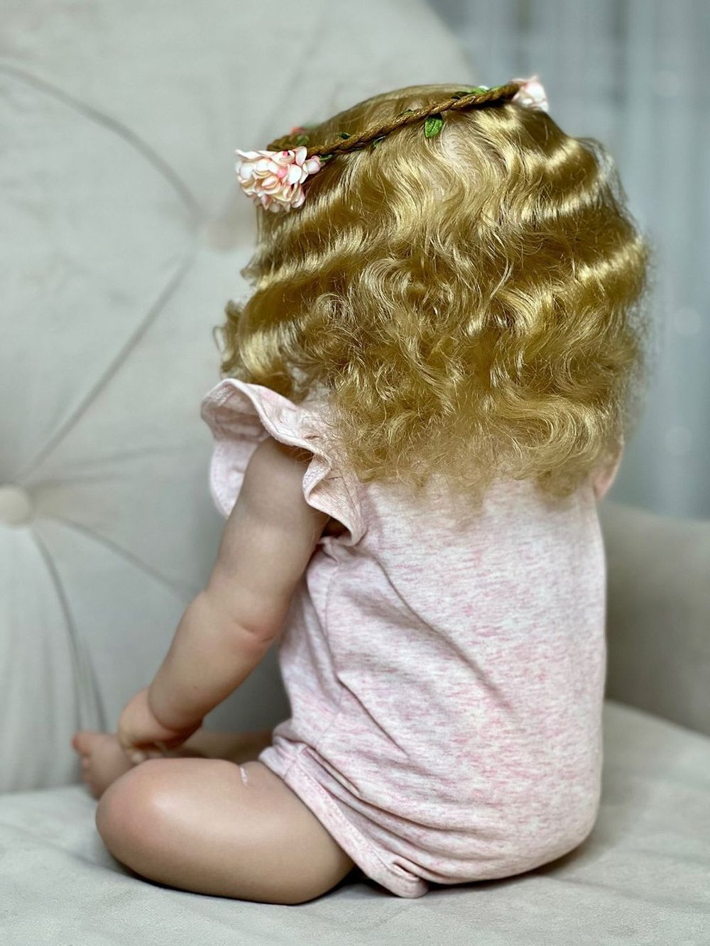 Кукла Реборн мягконабивная 50см в пакете (FA-004)