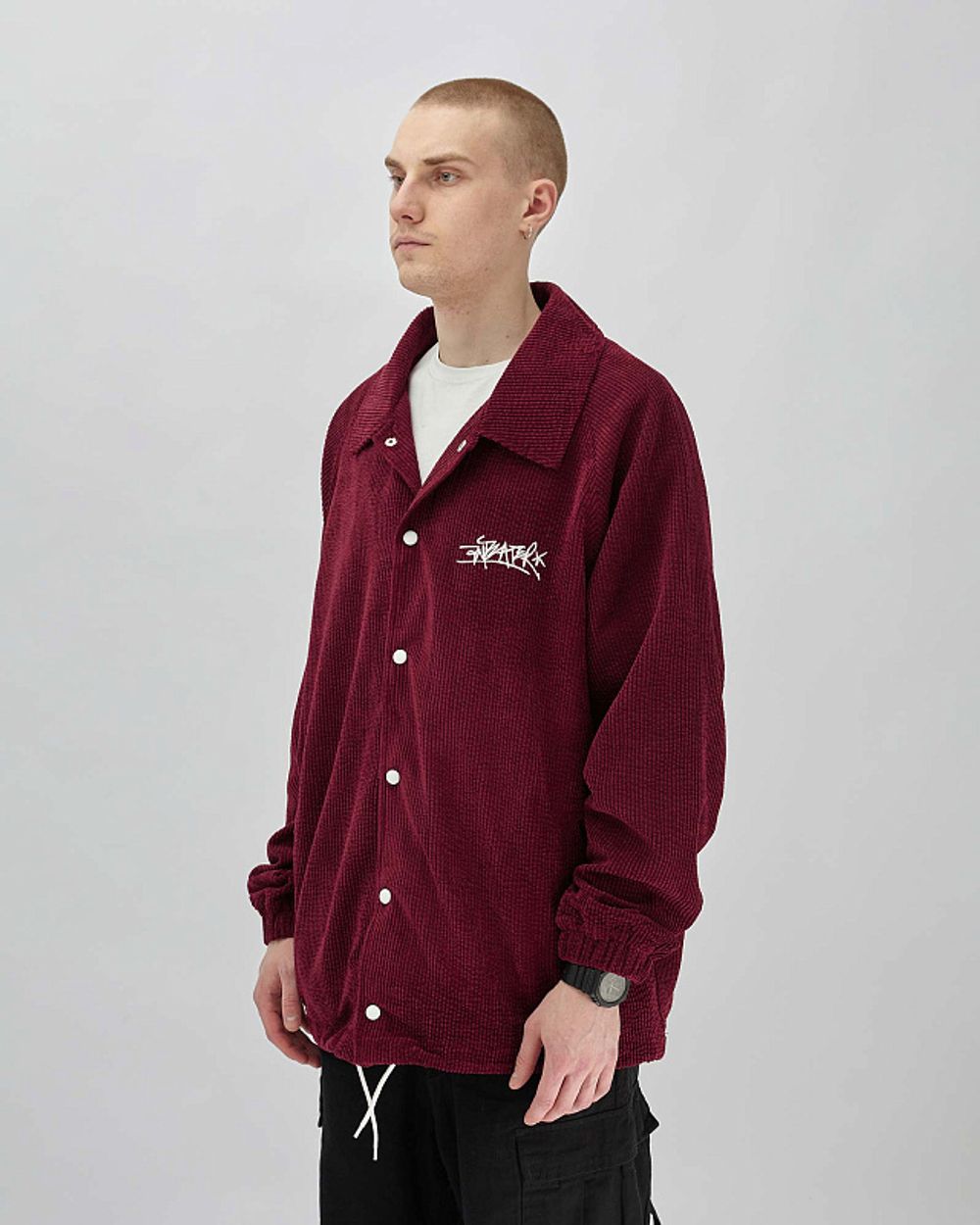 Куртка Anteater SS24 Coach Jacket Velvet Bordo