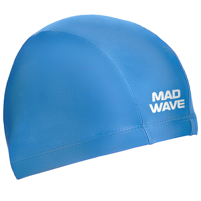 Шапочка для плавания текстильная Mad Wave Adult Lycra