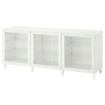 Комбинация для хранения - IKEA BESTÅ/BESTA /БЕСТА/БЕСТО ИКЕА, 180x42x74 см, белый