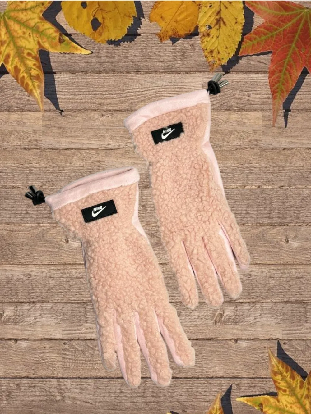 перчатки флисовые сенсорные теплые Nike