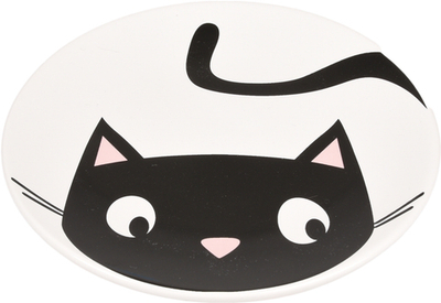 Миска керамическая для кошки GUUS, 30 мл/ 12,7 см, белая, Flamingo