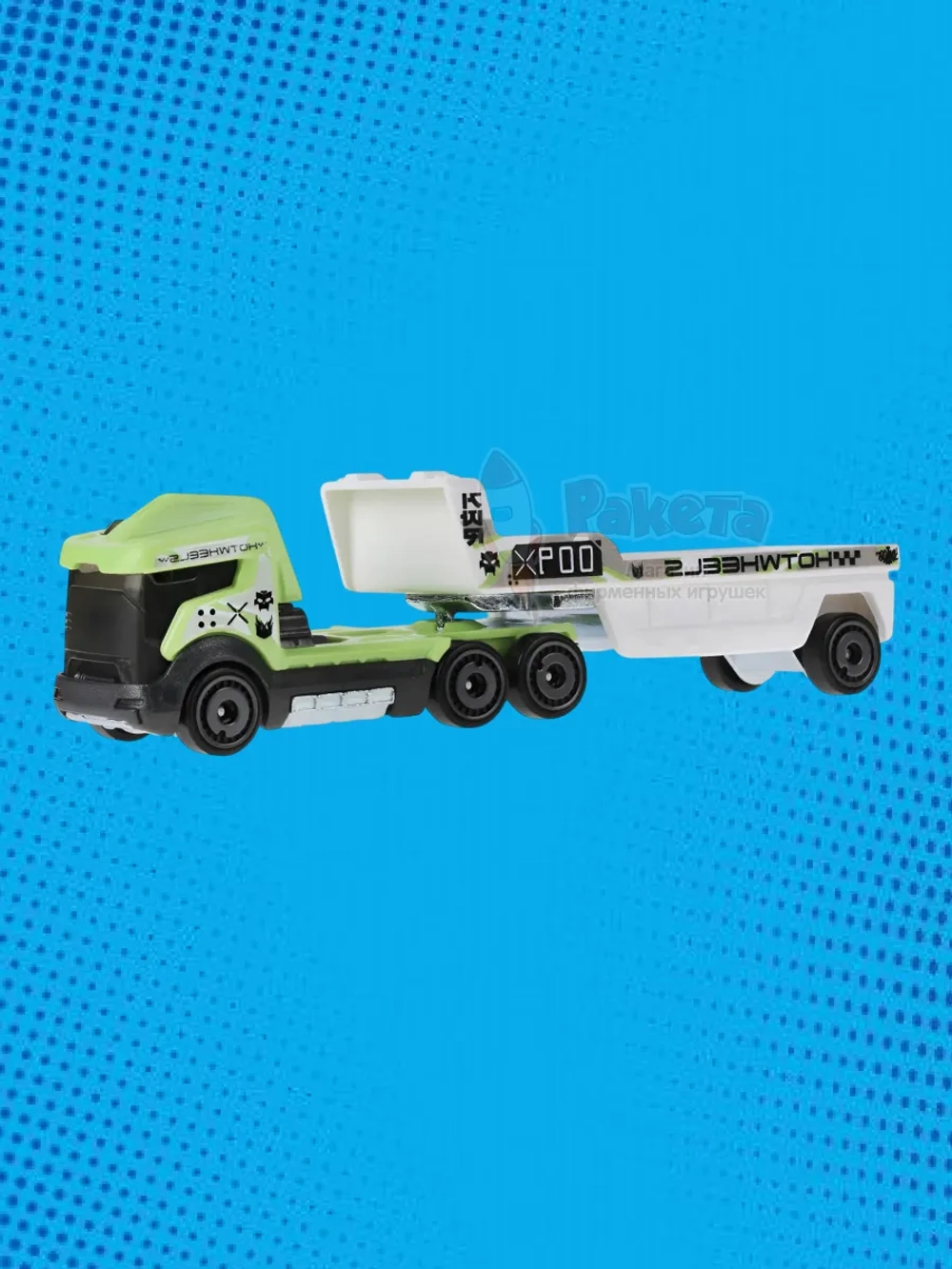 Грузовик Хот Вилс Track Fleet Racing Convoy HYT56 JCM67