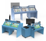 Логопедический стол Olodim LOGO-1 (1 ребенок + педагог)