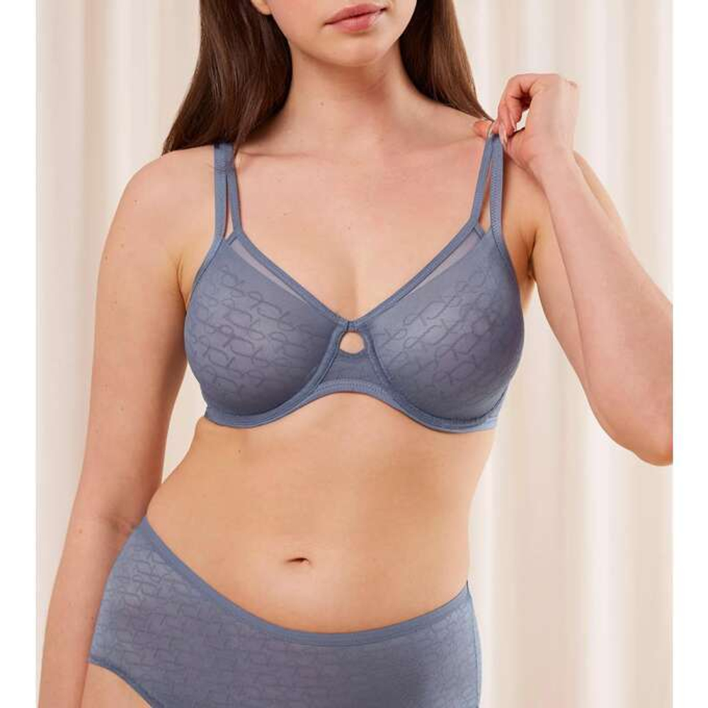 Бюстгальтер Минимайзер Triumph Signature Sheer W01 EX (серый)
