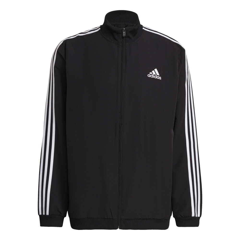 Мужские теннисные Костюмы adidas 3 Stripes Woven Tracksuit Men - Black