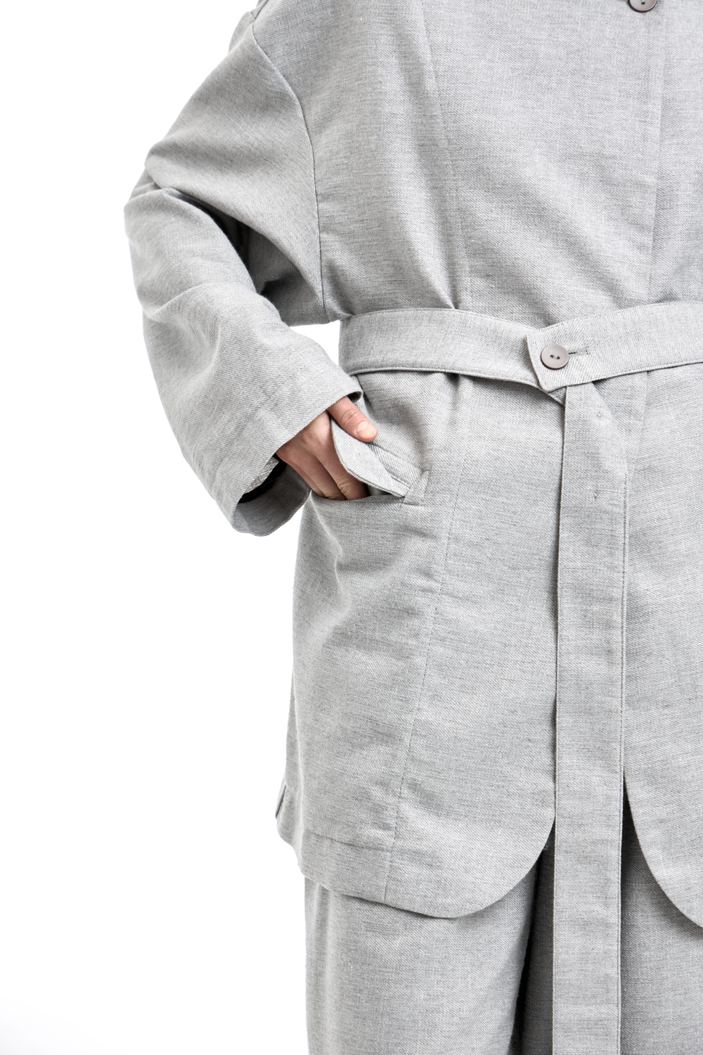 Костюм из крапивы OVSYANKA Gray