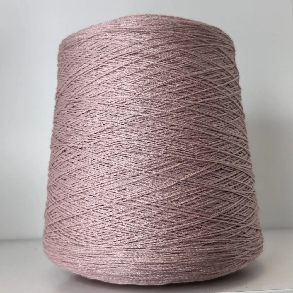 GALAXY - LANIFICIO dell' OLIVO; вискоза, люрекс; 500м/100гр; шнурок; цвет: розовый; Есть бобинка: 240 гр