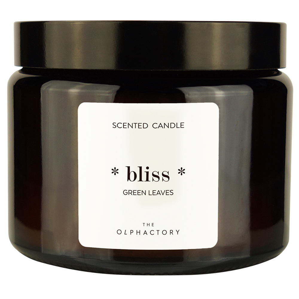 Свеча ароматическая the olphactory, bliss, green rhubarb, 60 ч