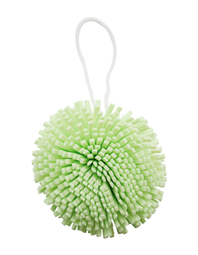 [Solomeya] Мочалка спонж для тела ЗЕЛЁНАЯ Bath Sponge Green, 1шт