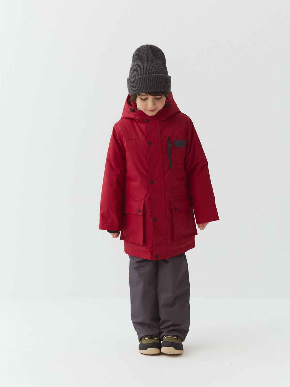 Парка демисезонная "Томат"