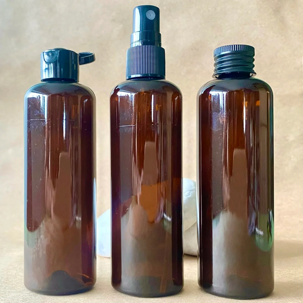 Флакон ПЭТ 100 мл (18) Италия коричневый