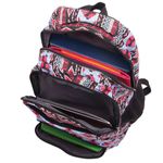 Рюкзак BRAUBERG для старшеклассников/студентов/молодежи, узоры, "Фигуры", 27 литров, 47х32х14 см, 226353