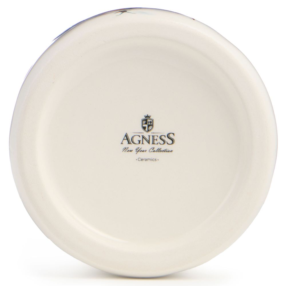 БАНКА AGNESS "С НОВЫМ ГОДОМ!" 10*14 СМ 500 МЛ