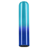 Голубой гладкий мини-вибромассажер 9см California Exotic Novelties Glam Vibe SE-4406-25-3