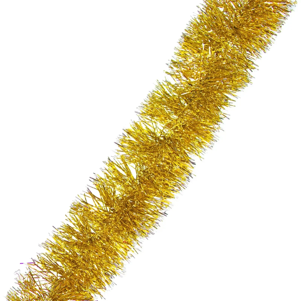 Мишура «Искра» 2м, d-15 см, Золото