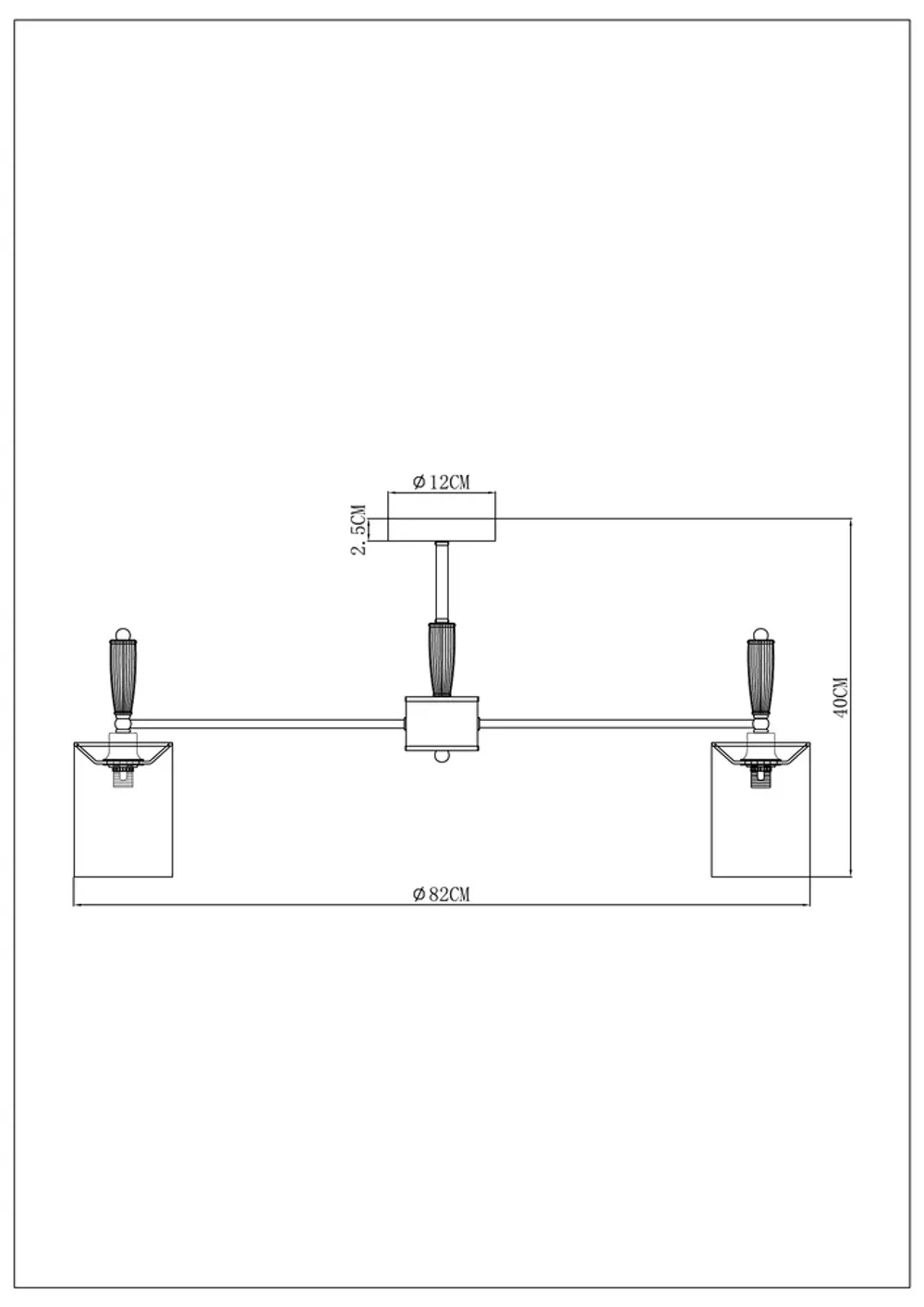 Люстра на штанге Arte Lamp WAVERLEY