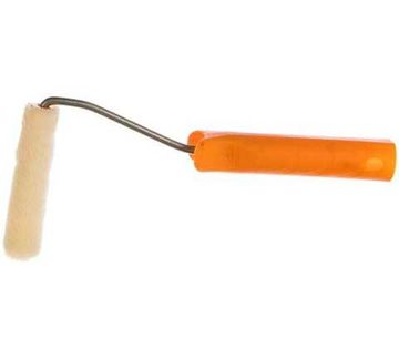 Мини-валик STAYER ВЕЛЮР, 100% шерсть, ворс 4мм, ручка 6мм, 15х110мм