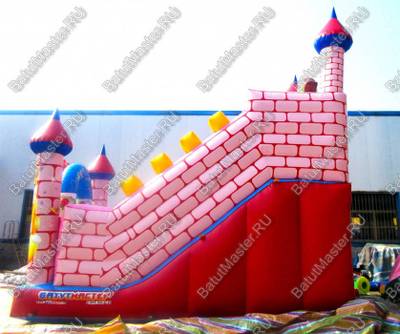 Надувной батут "Веселый замок"