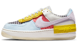 Кроссовки Nike Air Force 1 Shadow "Multi-Color" (Женская размерная сетка)